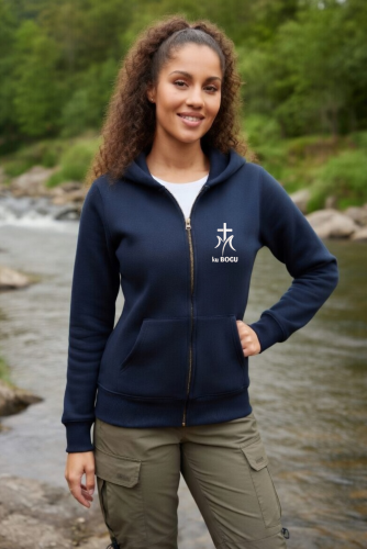 granatowa damska bluza damska rozpinana z haftem ku bogu.png