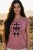 Chrześcijańska,katolicka religijna  koszulka damska w kolorze pudrowego różu cudowny medalik