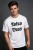 Chrześcijański katolicki religijny biały T-shirt męski z przesłaniem totus tuus cały twój
