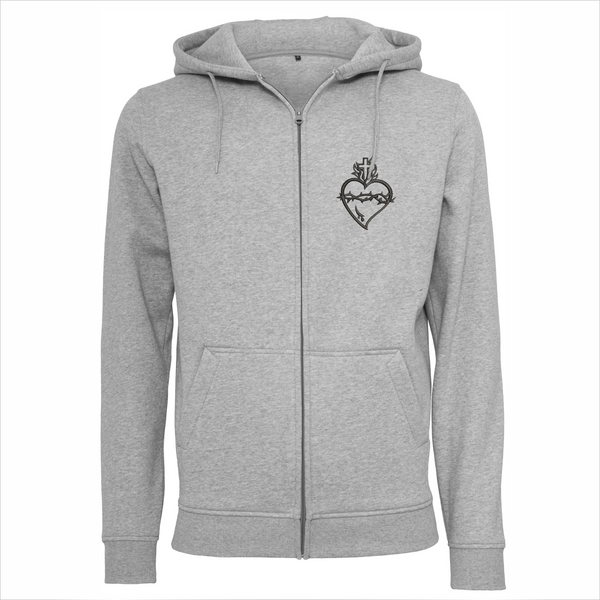 Bluza męska rozpinana z kapturem Najświętsze Serce Jezusa