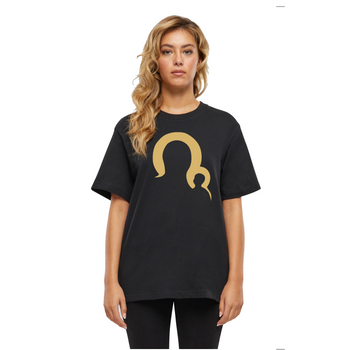 Czarna modna koszulka damska Matka Boska Częstochowska