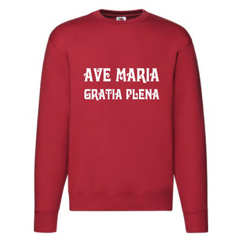 Bluza męska czerwona Ave Maria