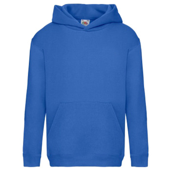 Niebieska bluza z kapturem dla dzieci i młodzieży