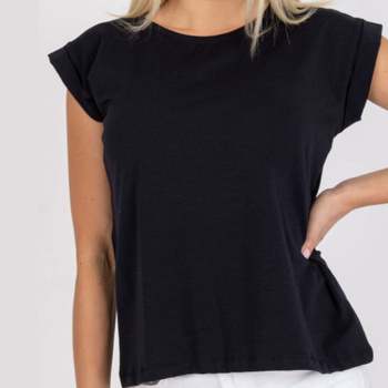 Czarna koszulka damska