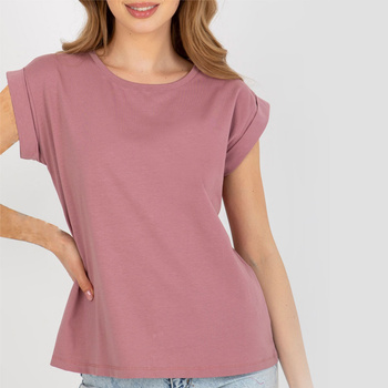 Koszulka damska w kolorze pudrowego różu