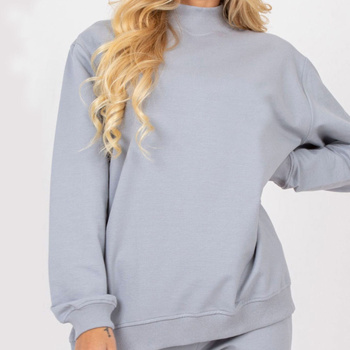 Szara bluza damska oversize