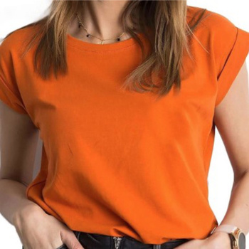 Pomarańczowa koszulka damska