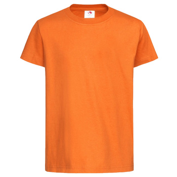 Koszulka w kolorze pomarańczowym dla dzieci i młodzieży 