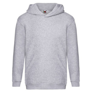 Szara bluza z kapturem dla dzieci i młodzieży 