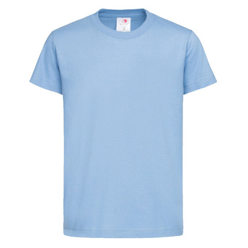 Koszulka w kolorze błękitnym dla dzieci i młodzieży