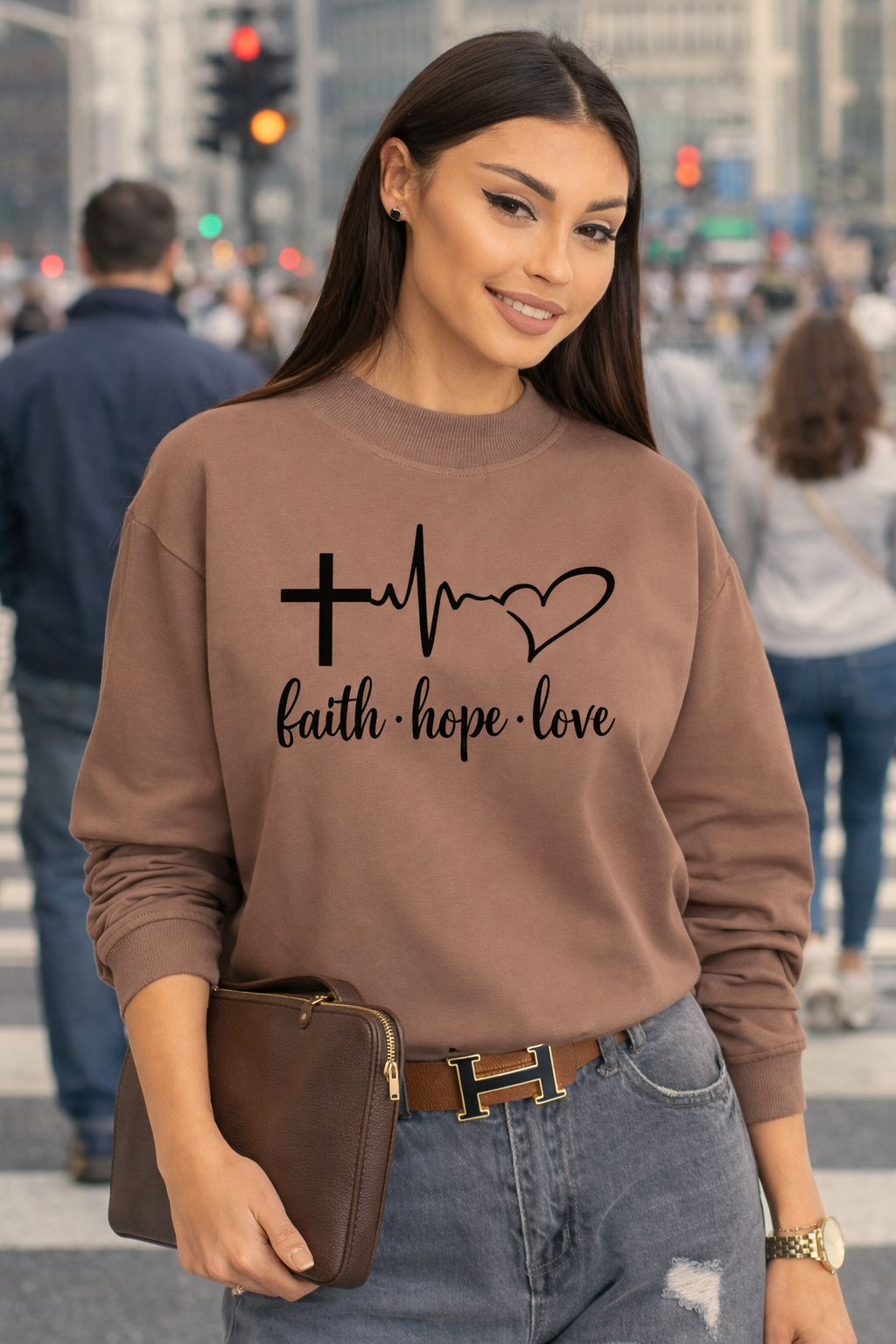 chrześcijańska bluza damska cappucino faith hope love wiara nadzieja miłość.png