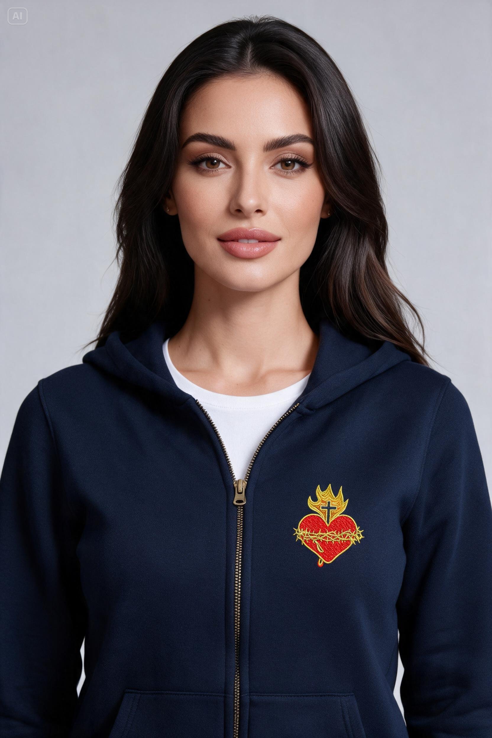chrześcijańska katolicka bluza damska  serce jezusa.jpeg