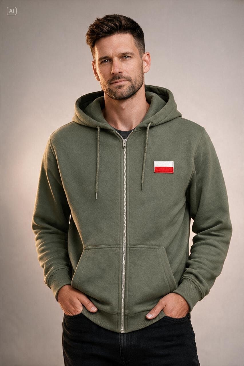 chrześcijańska katolicka religijna bluza męska rozpinana flaga polski.jpeg